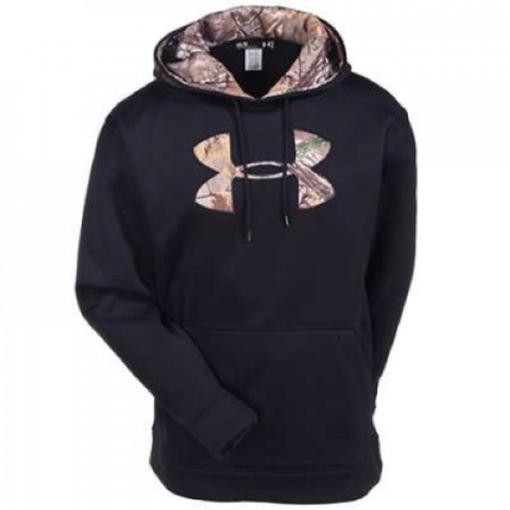 UNDER ARMOUR Storm camo detail hoodie